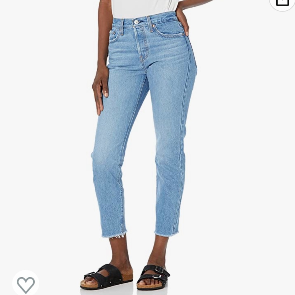 Levi's Premium Wedgie Icon Fit Raw Hem Jeans